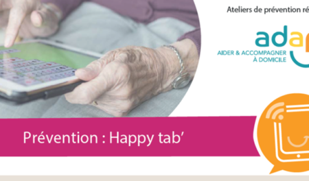 Ateliers de prévention "Happy tab" gratuits -   Inscription obligatoire